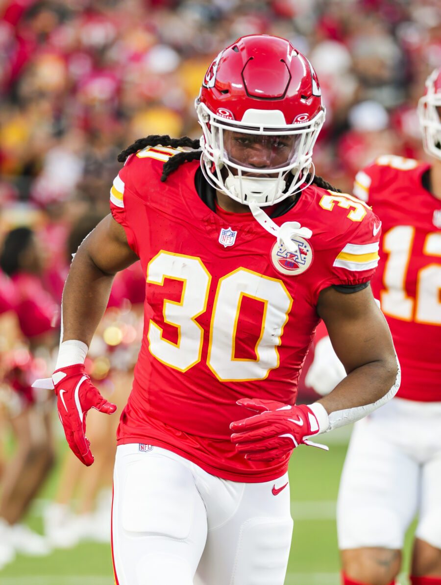 Chiefs Sign RB Keaontay Ingram From Practice Squad