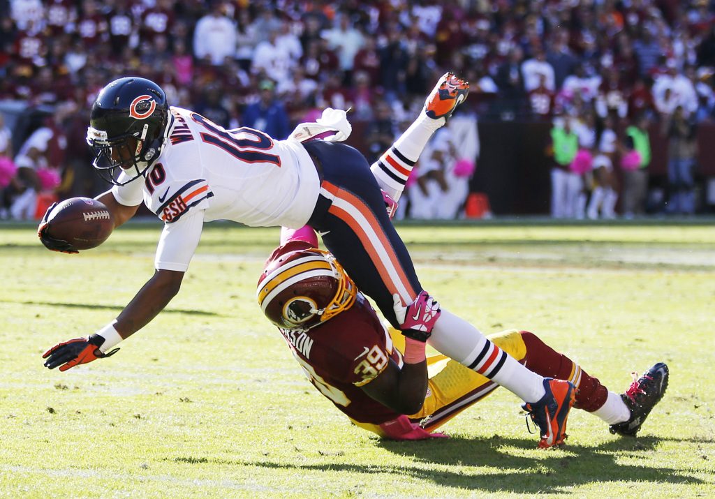 Chicago Bears place WR Marquess Wilson on IR, elevate DB Demontre