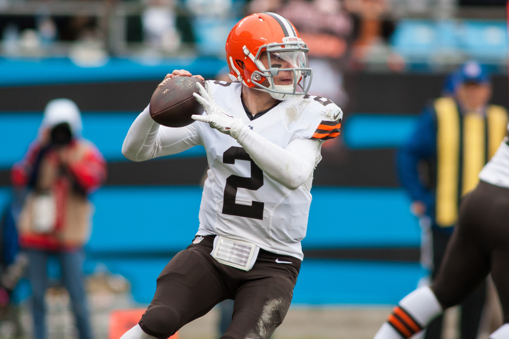 Johnny Manziel demoted by Browns after 'disappointing' partying