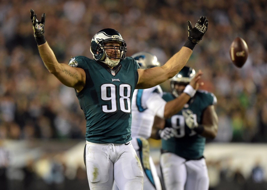 Connor Barwin, Rams Agree to 1-Year Contract After 4 Seasons with