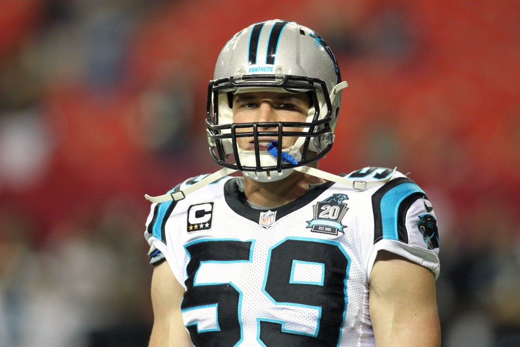 Tahir Whitehead might not get Luke Kuechly's No. 59 with Panthers