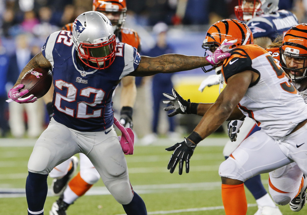 Stevan Ridley Visiting Jets