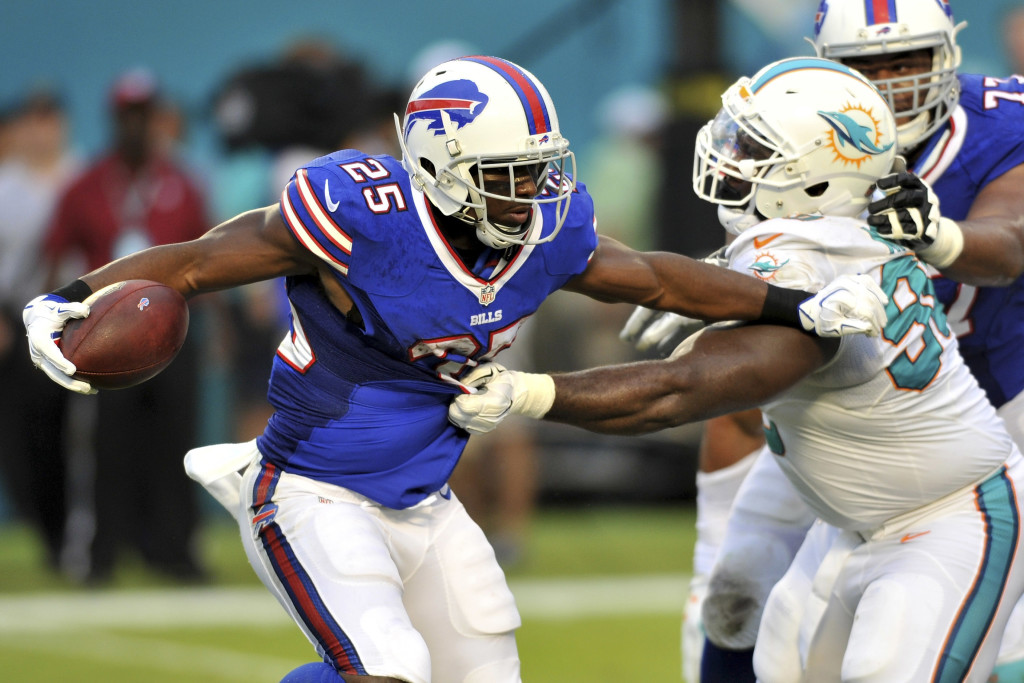 Buffalo Bills running back LeSean McCoy involved in violent off