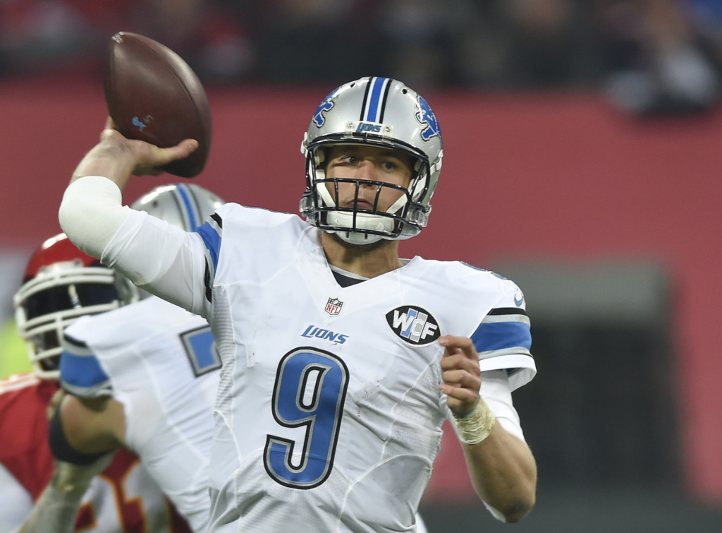 Matthew Stafford: 'I'm proud of our guys for weathering that storm'