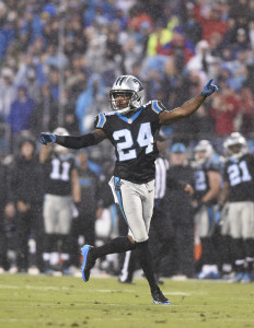 Veteran cornerback Josh Norman back at Panthers practice