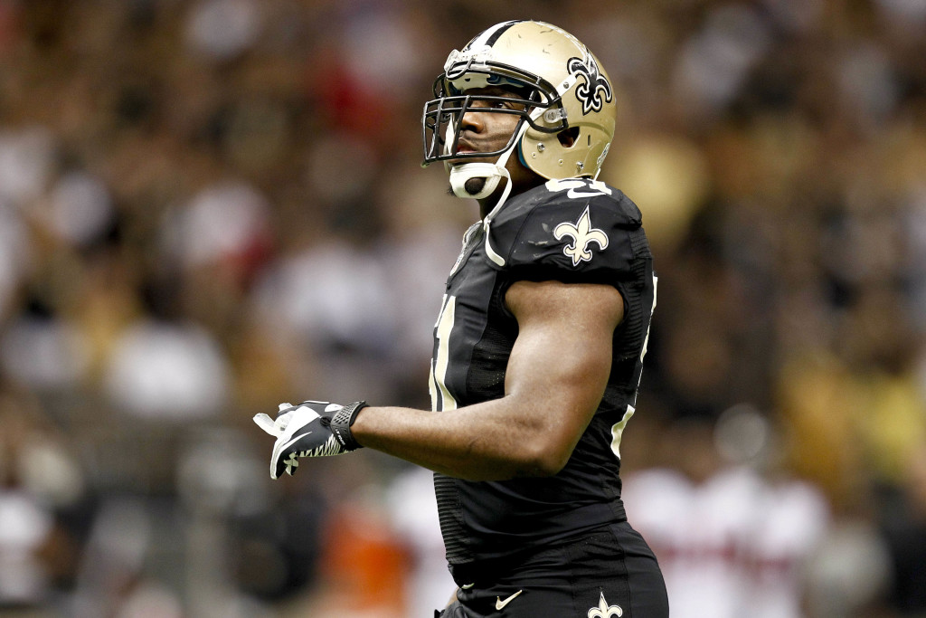 Jonathan Vilma in Super Bowl XLIV