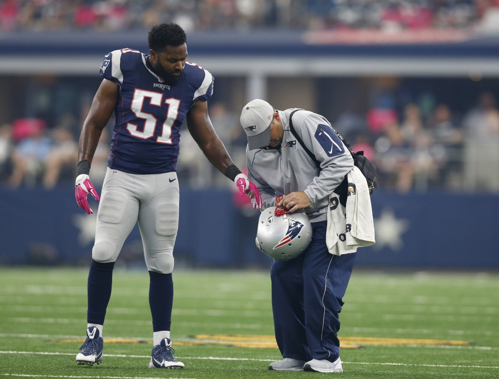 Patriots place LB Jerod Mayo on injured reserve