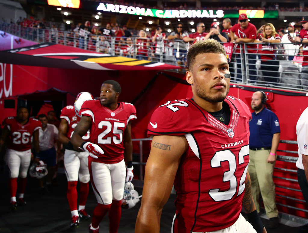 Cardinals safety Tyrann Mathieu: restructured deal near Honey