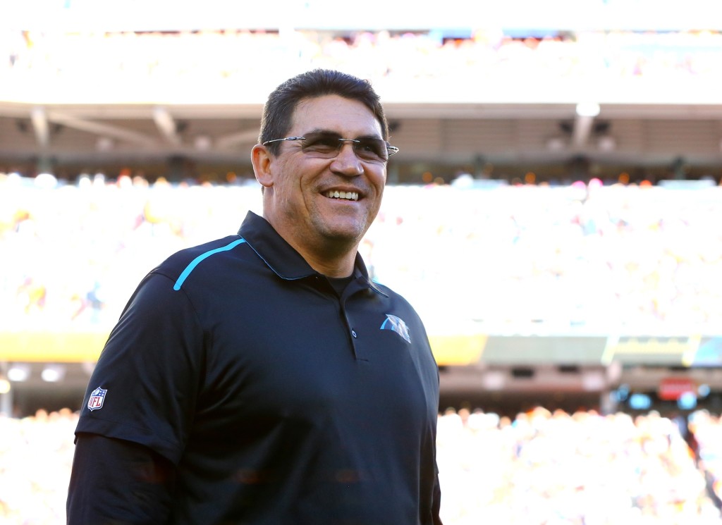 Mike Ditka interviewed Panthers HC Ron Rivera and it was pretty cool