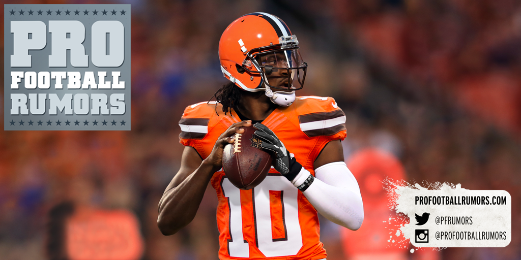 Robert Griffin III back as Cleveland Browns starting quarterback – The  Denver Post