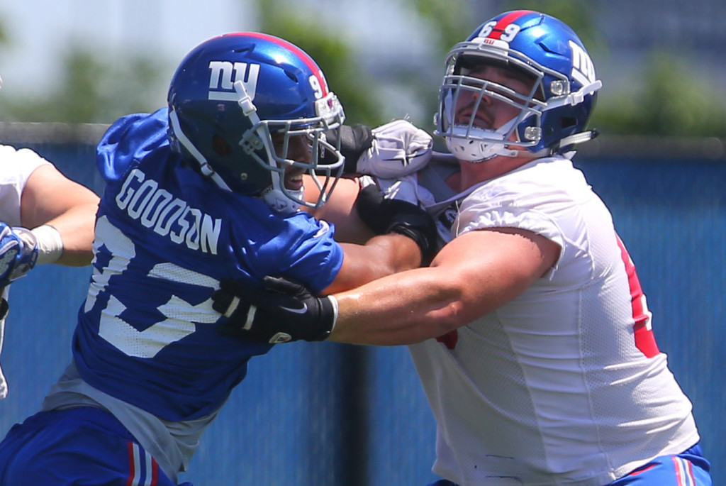 Giants Sign B.J. Goodson, Wrap Draft Class