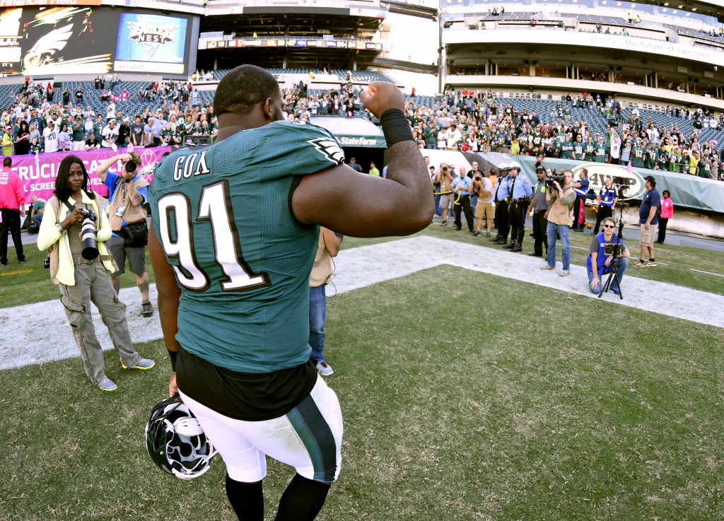 Eagles release Fletcher Cox, reworking contract for possible