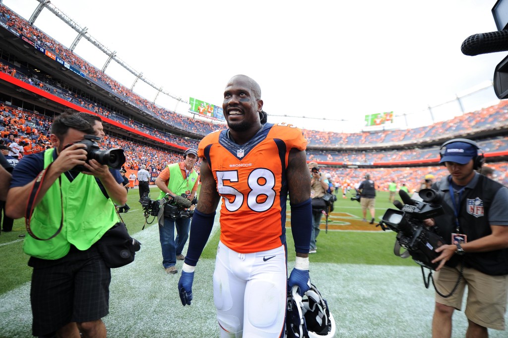 Von Miller's guaranteed money is less than John Elway's NFL earnings