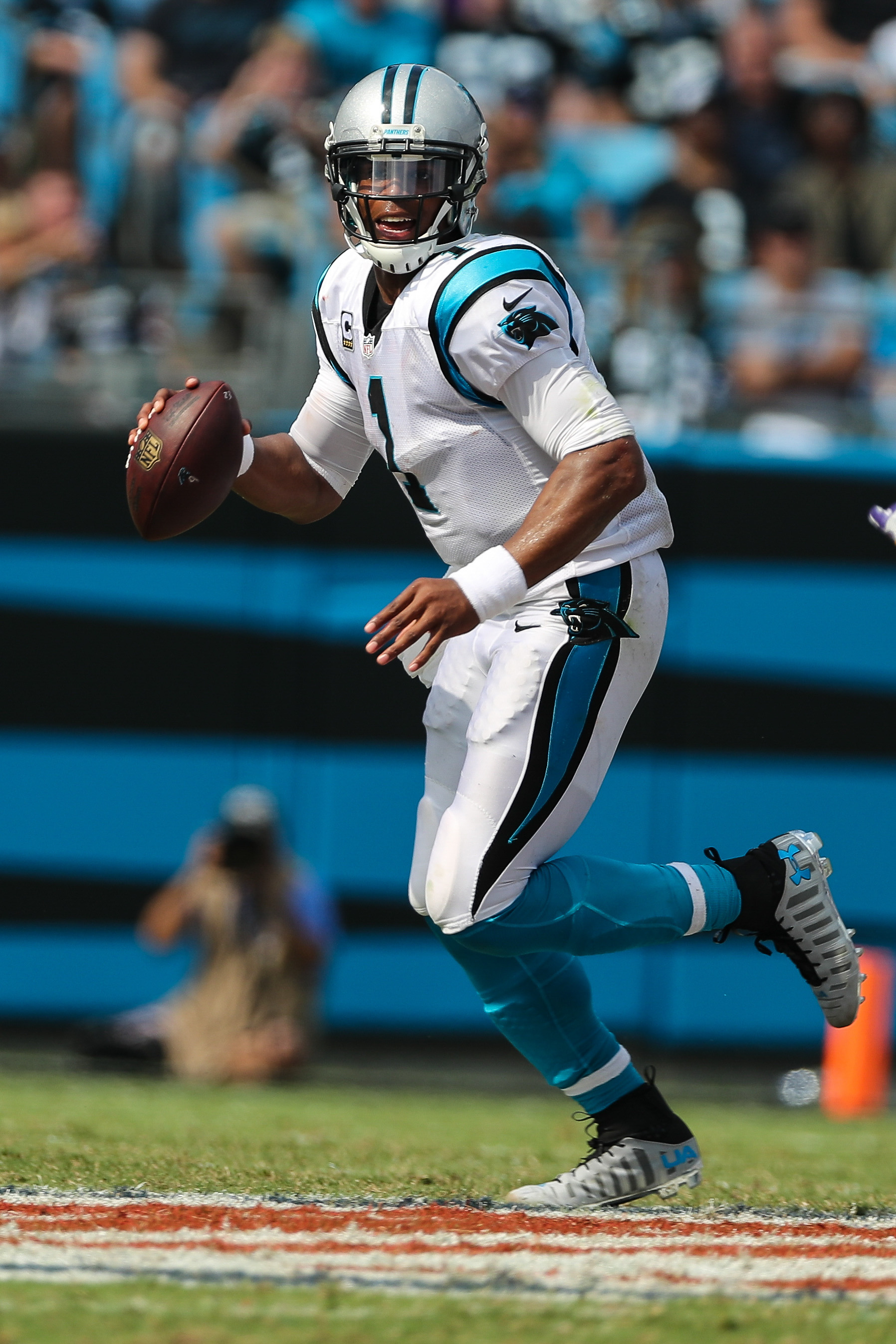 cam newton signed panthers