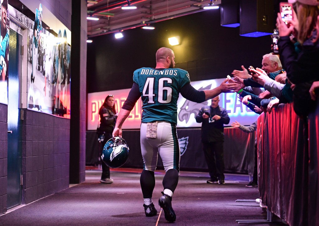 Eagles long snapper Jon Dorenbos finishes third on 'America's Got Talent'