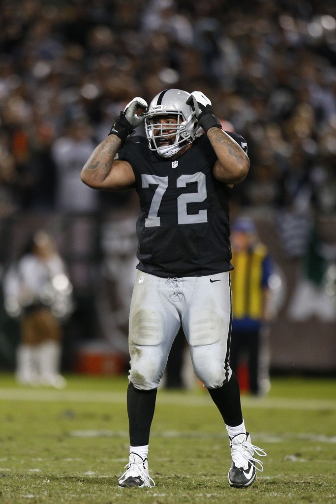 Raiders' Donald Penn Done For Season