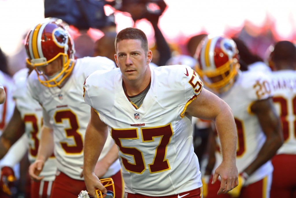 Redskins player Nick Sundberg wants to increase school attendance