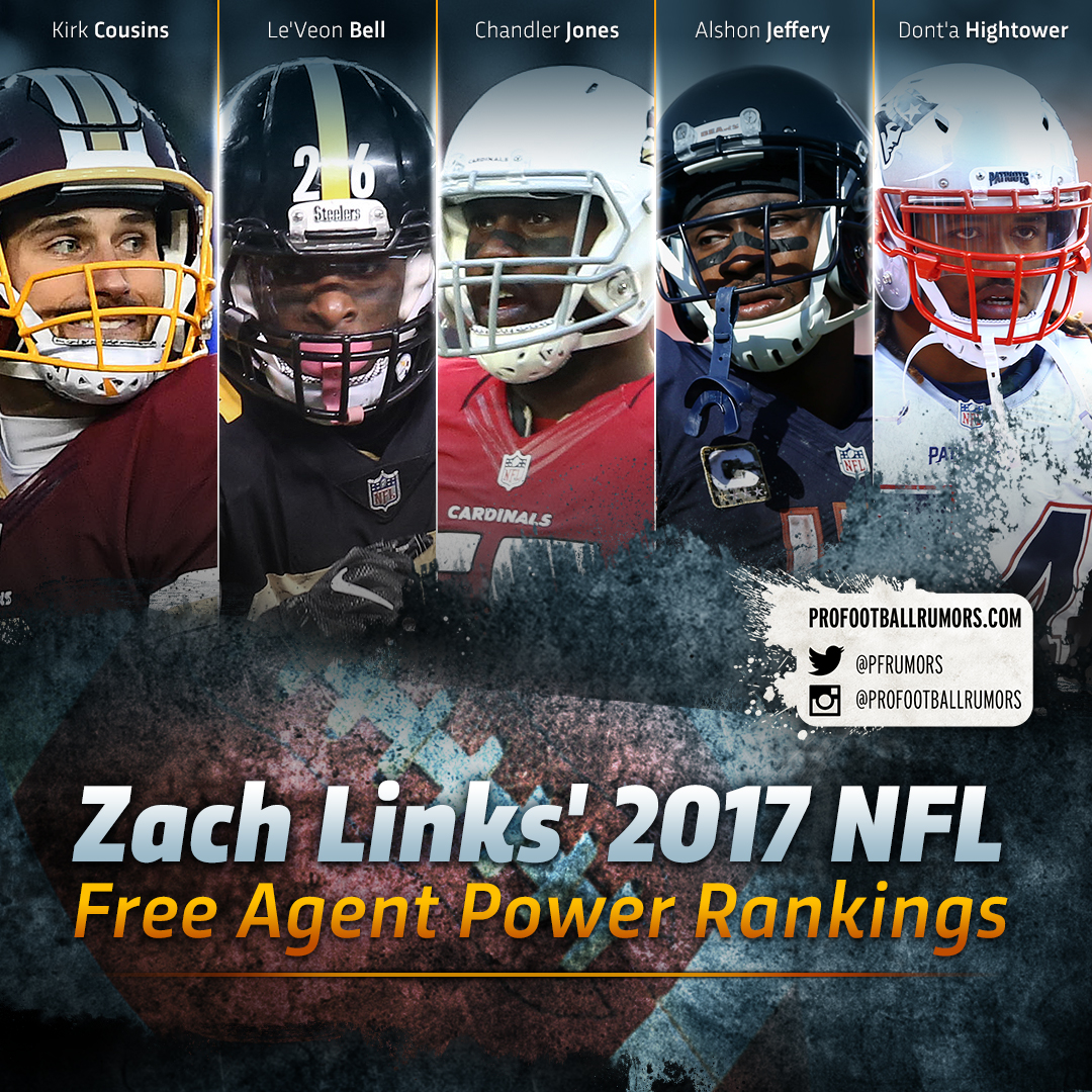 PFR's 2017 Free Agent Power Rankings