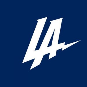 Los Angeles Chargers logo (vertical)