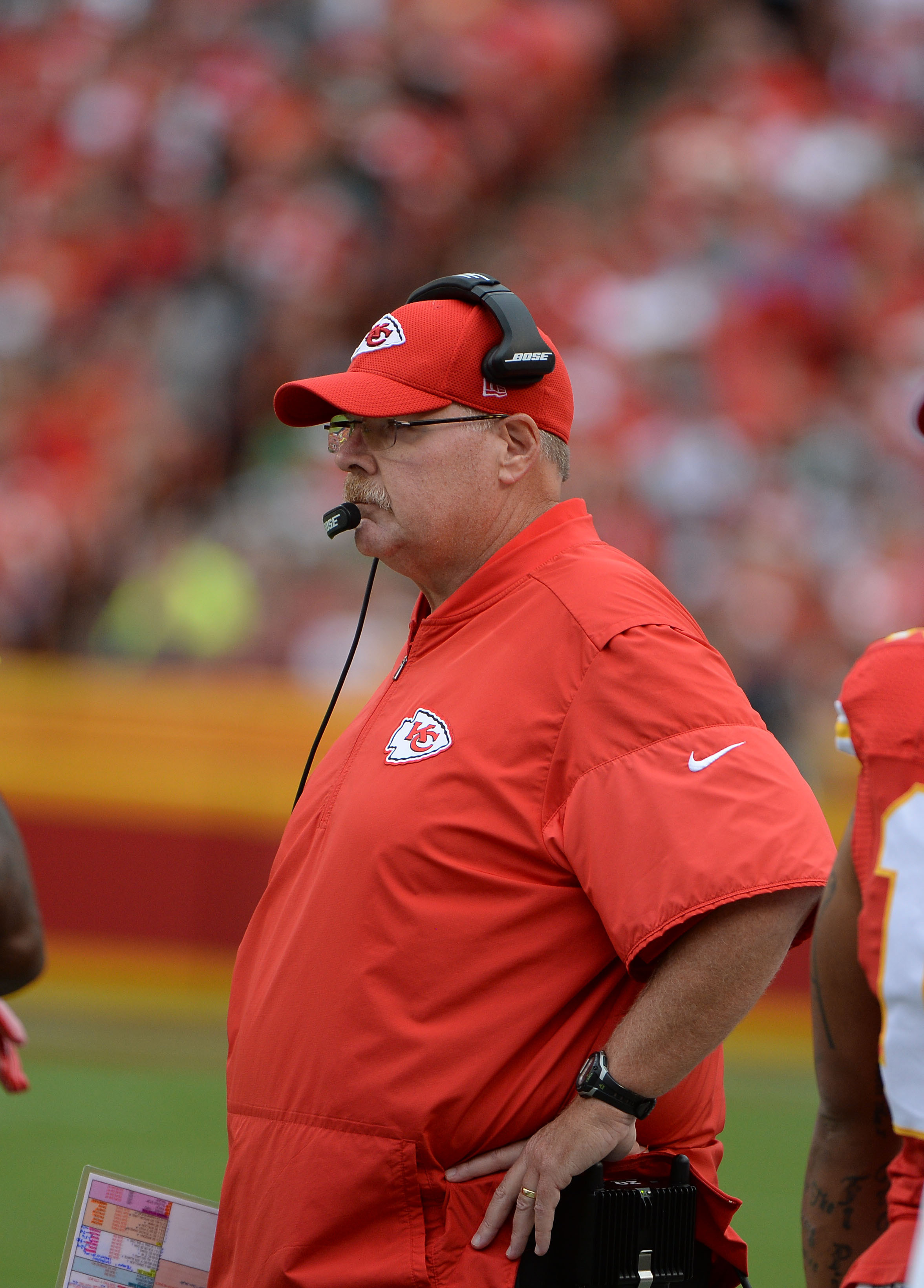 Chiefs coach Andy Reid on the play-calling against the Bengals