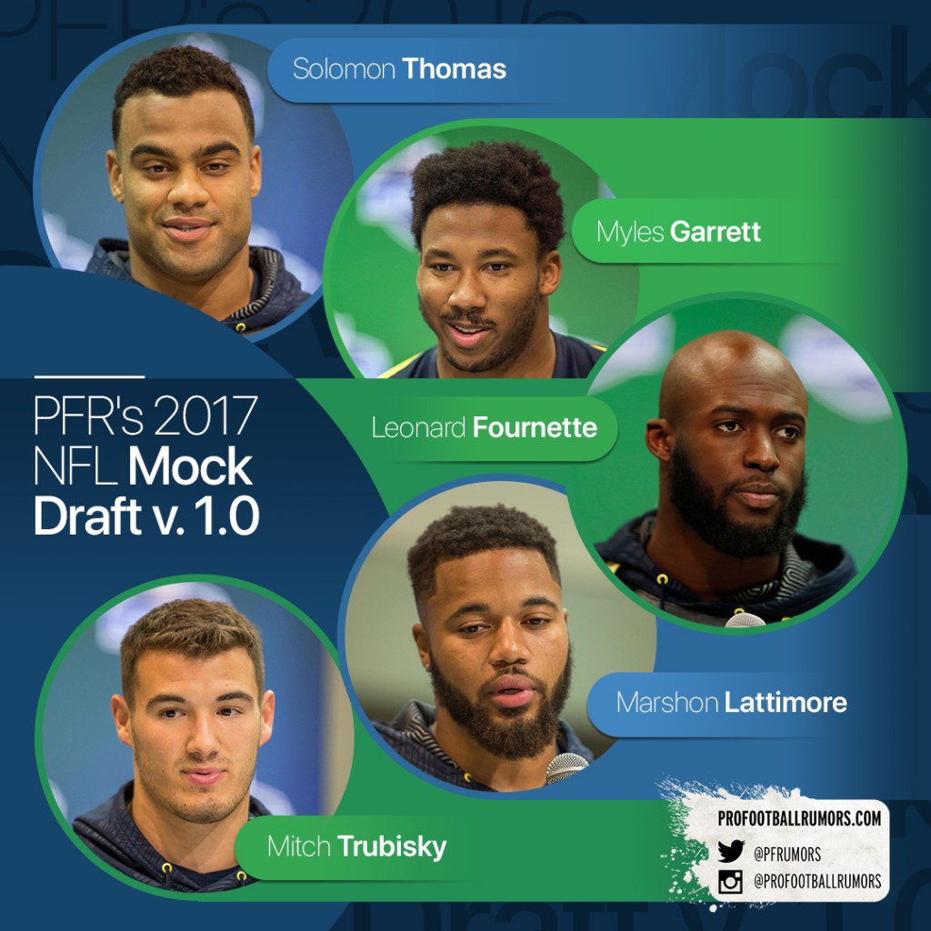 PFR's 2017 NFL Mock Draft 1.0