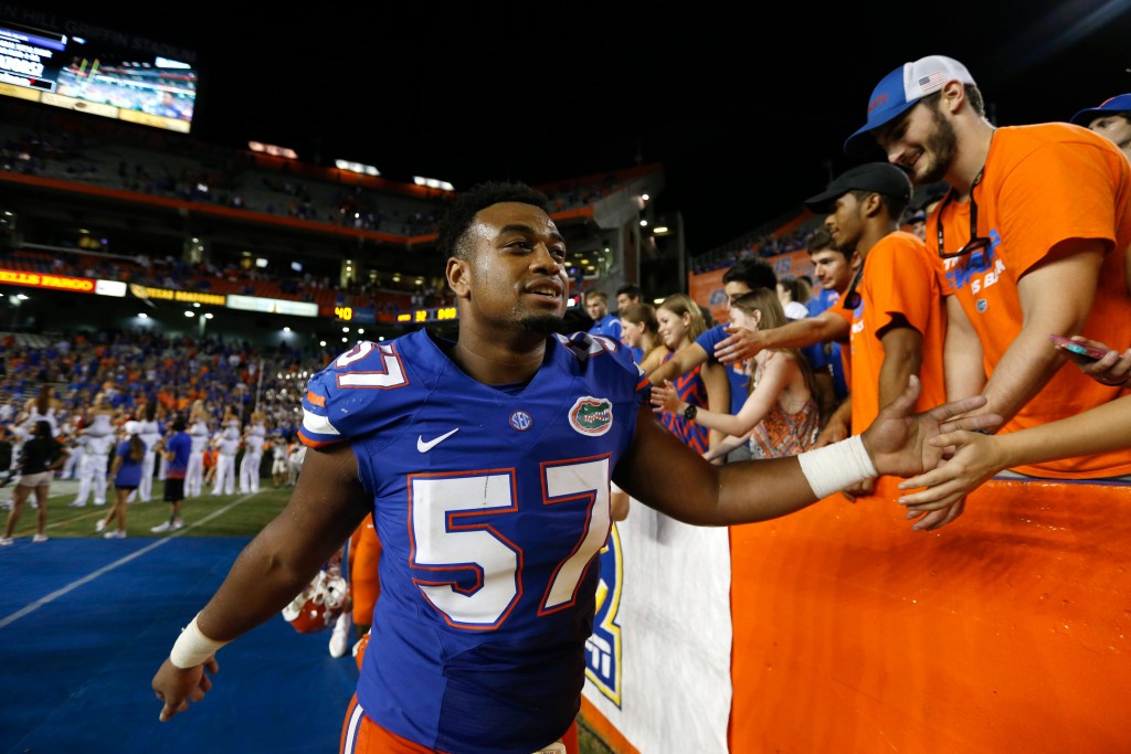 Florida's Caleb Brantley Charged With Assault