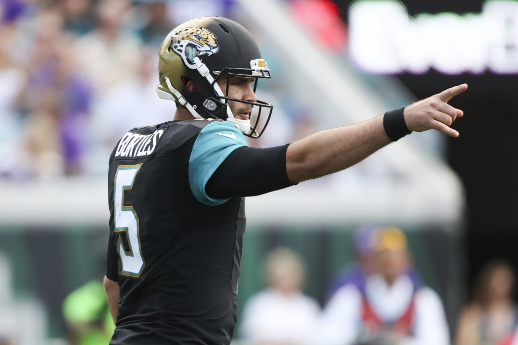 Blake Bortles throws 4 TDs as Jacksonville Jaguars rout Baltimore