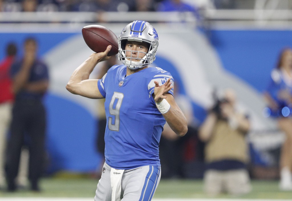 Matthew Stafford addresses Lions exit, business options, injuries