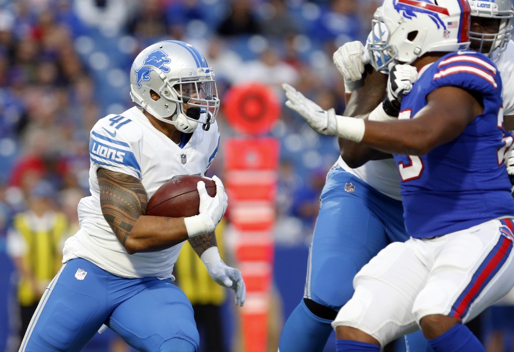 Lions Release RB Matt Asiata