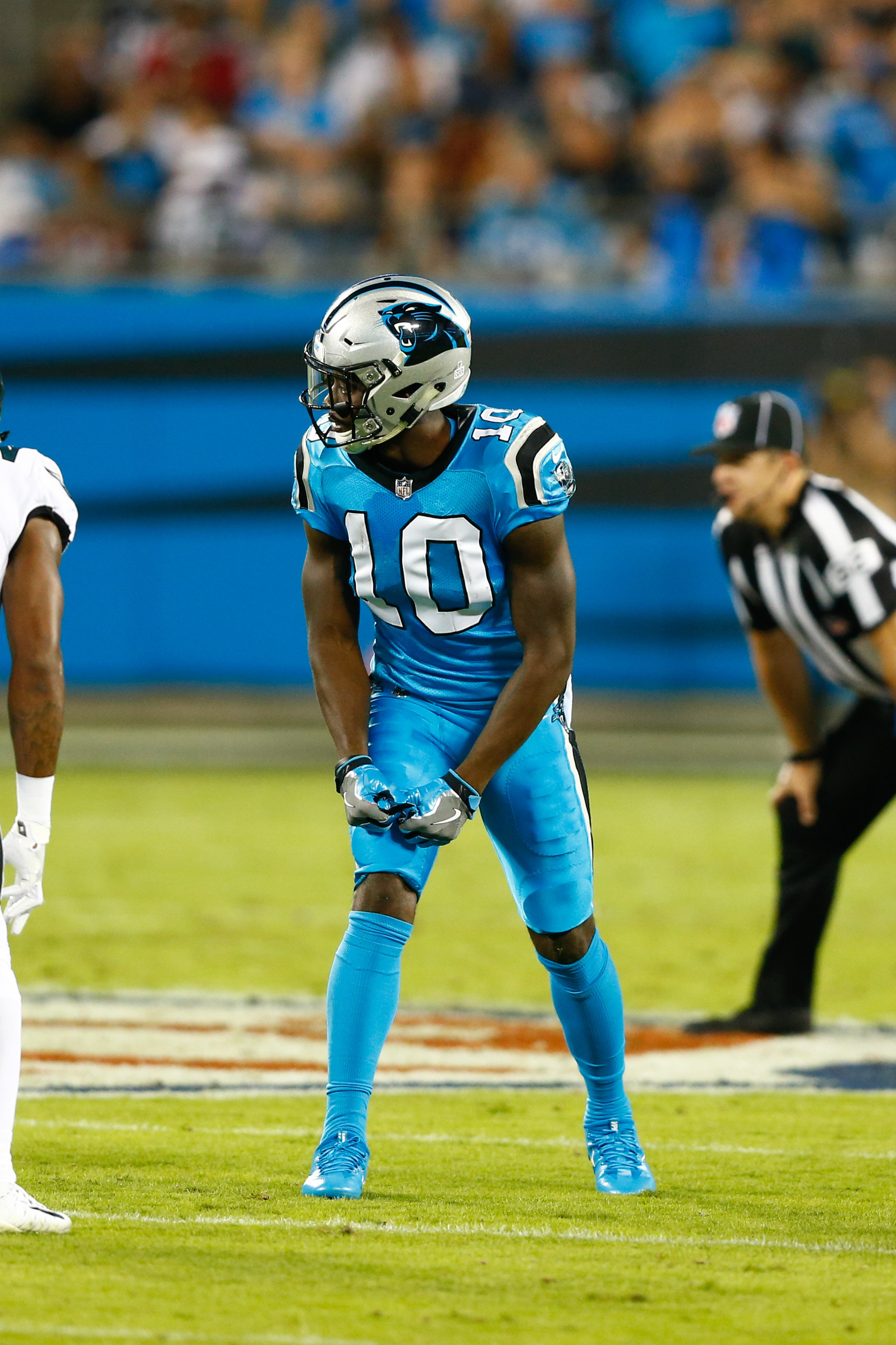 Former teammates DJ Moore and Curtis Samuel are carrying on