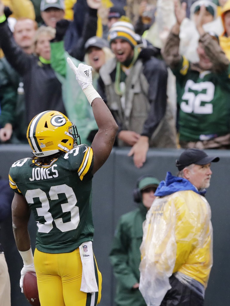 Could Packers Franchise RB Aaron Jones?