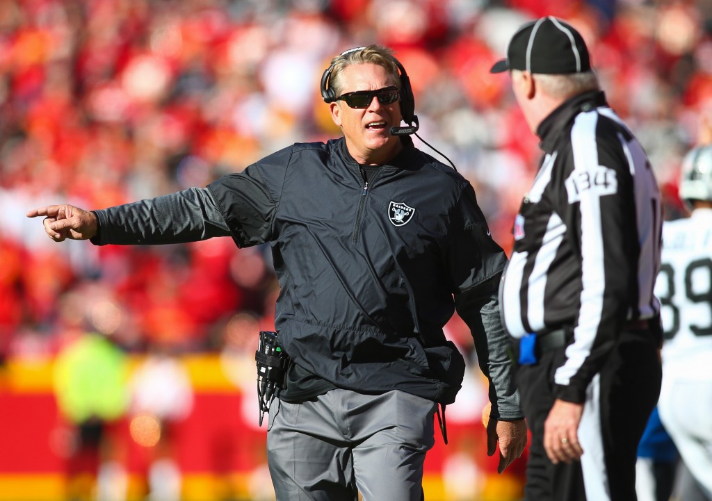 Jack Del Rio fired as Raiders coach amid report of Jon Gruden pursuit