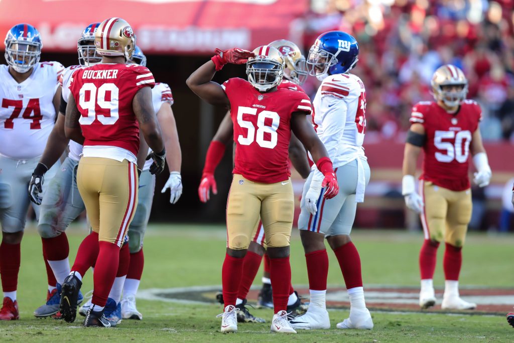 Looking Back on Elvis Dumervil's Impact as a 49ers Pass-Rusher