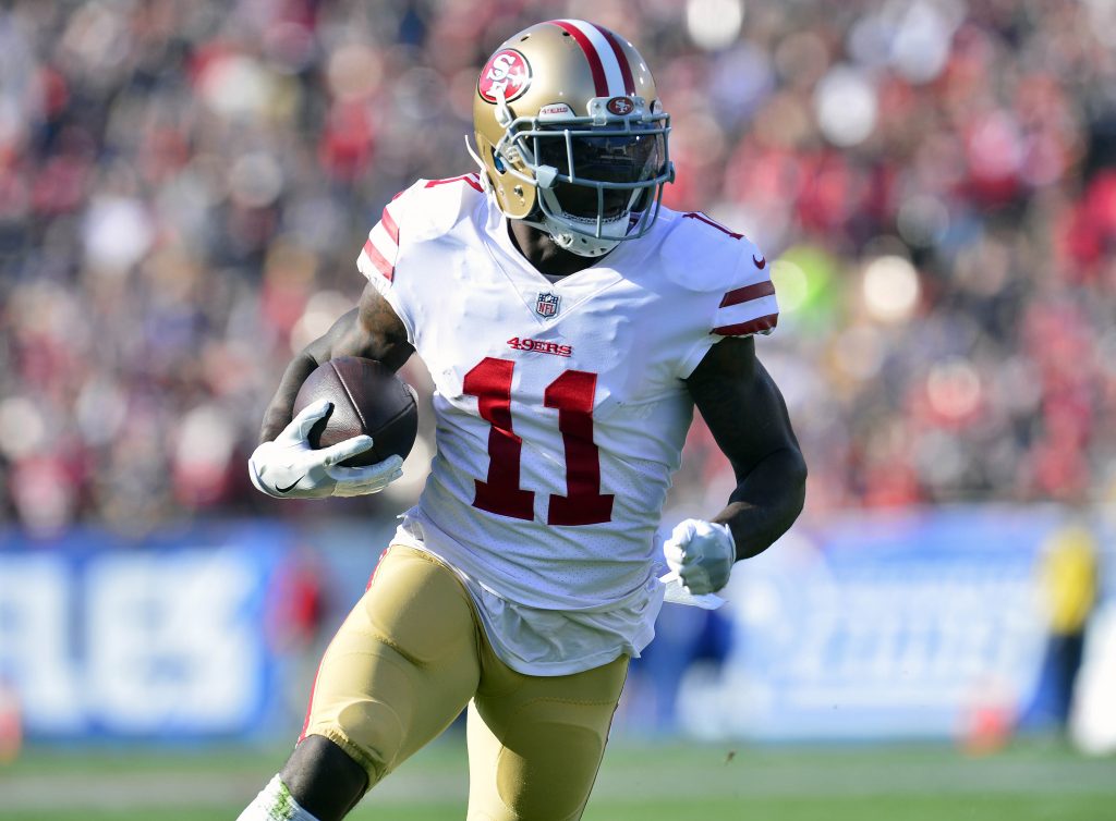 Eagles WR Marquise Goodwin reverts to 49ers