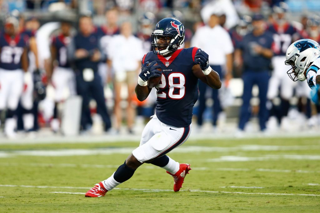 Texans RB Alfred Blue delivers clutch fumble recovery