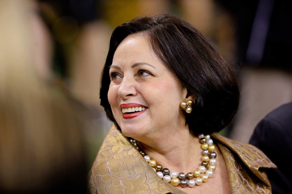 Gayle Benson To Run Saints After Husband’s Death