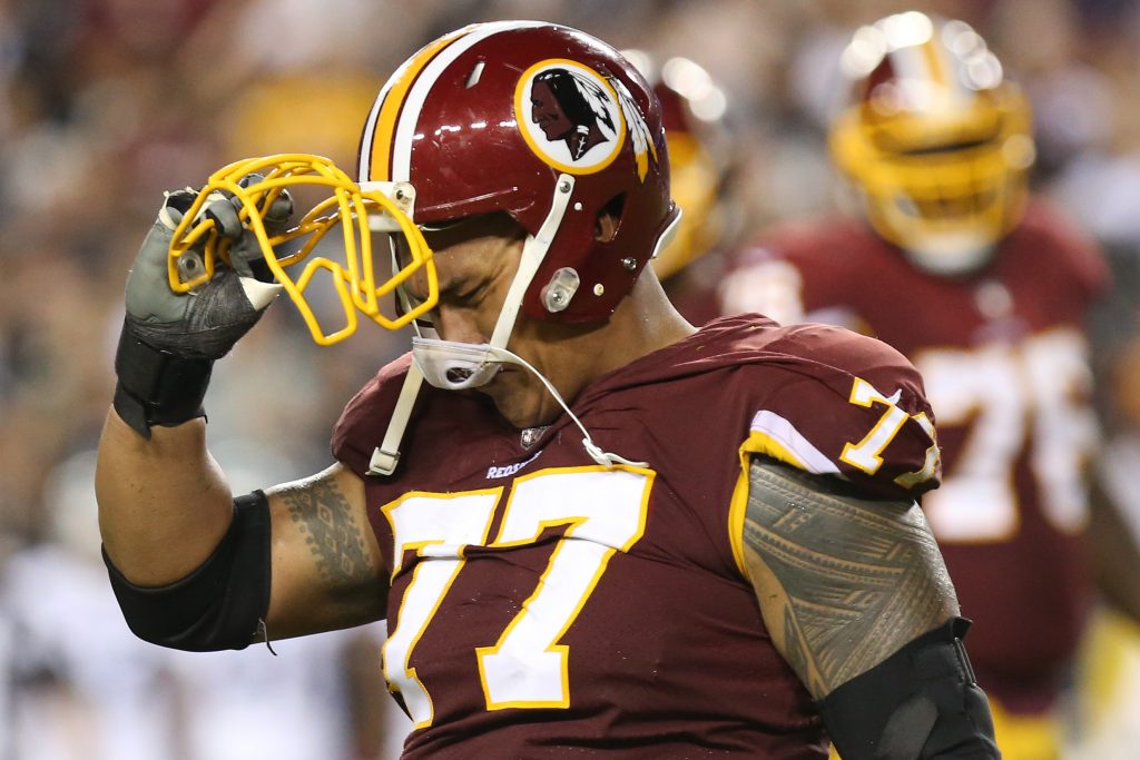 Redskins bring back Shawn Lauvao to fill left guard spot