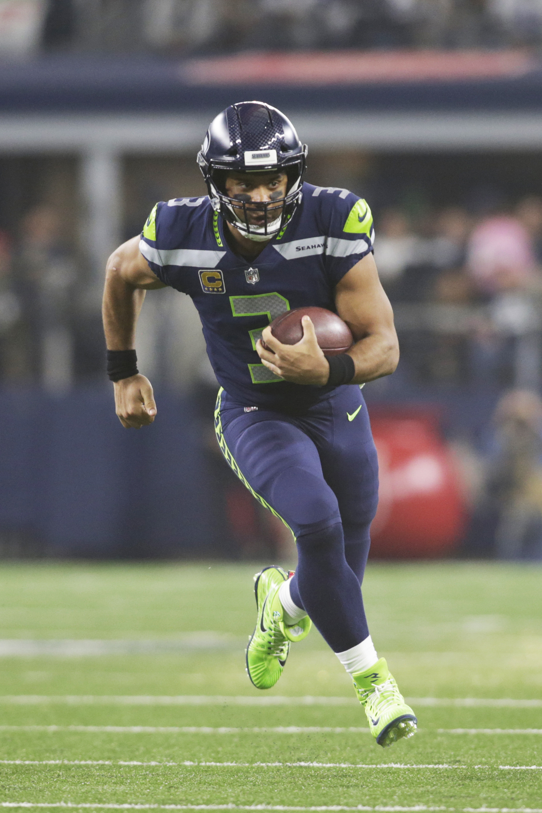 Seahawks' Russell Wilson Reports To OTAs