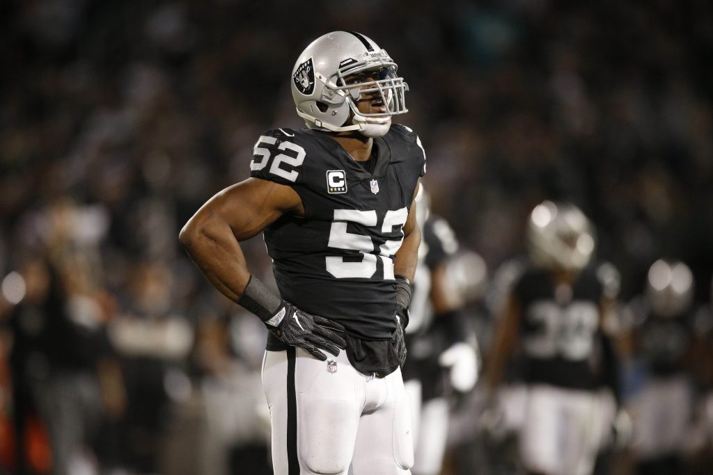 Raiders Not Ruling Out Khalil Mack Trade; Four Teams Seriously Interested