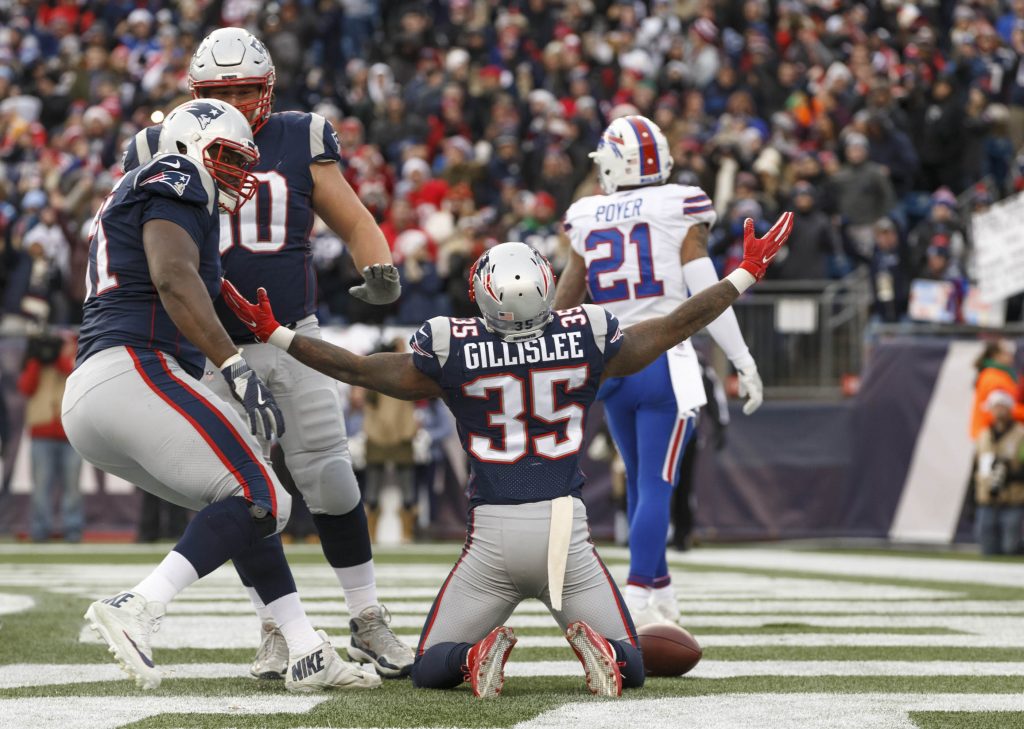 Mike Gillislee is fighting for his roster life with the Patriots - Pats  Pulpit