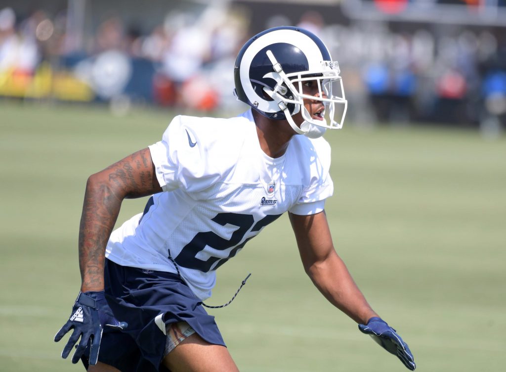 Rams trade CB Marcus Peters to Baltimore for LB Kenny Young - The San Diego  Union-Tribune