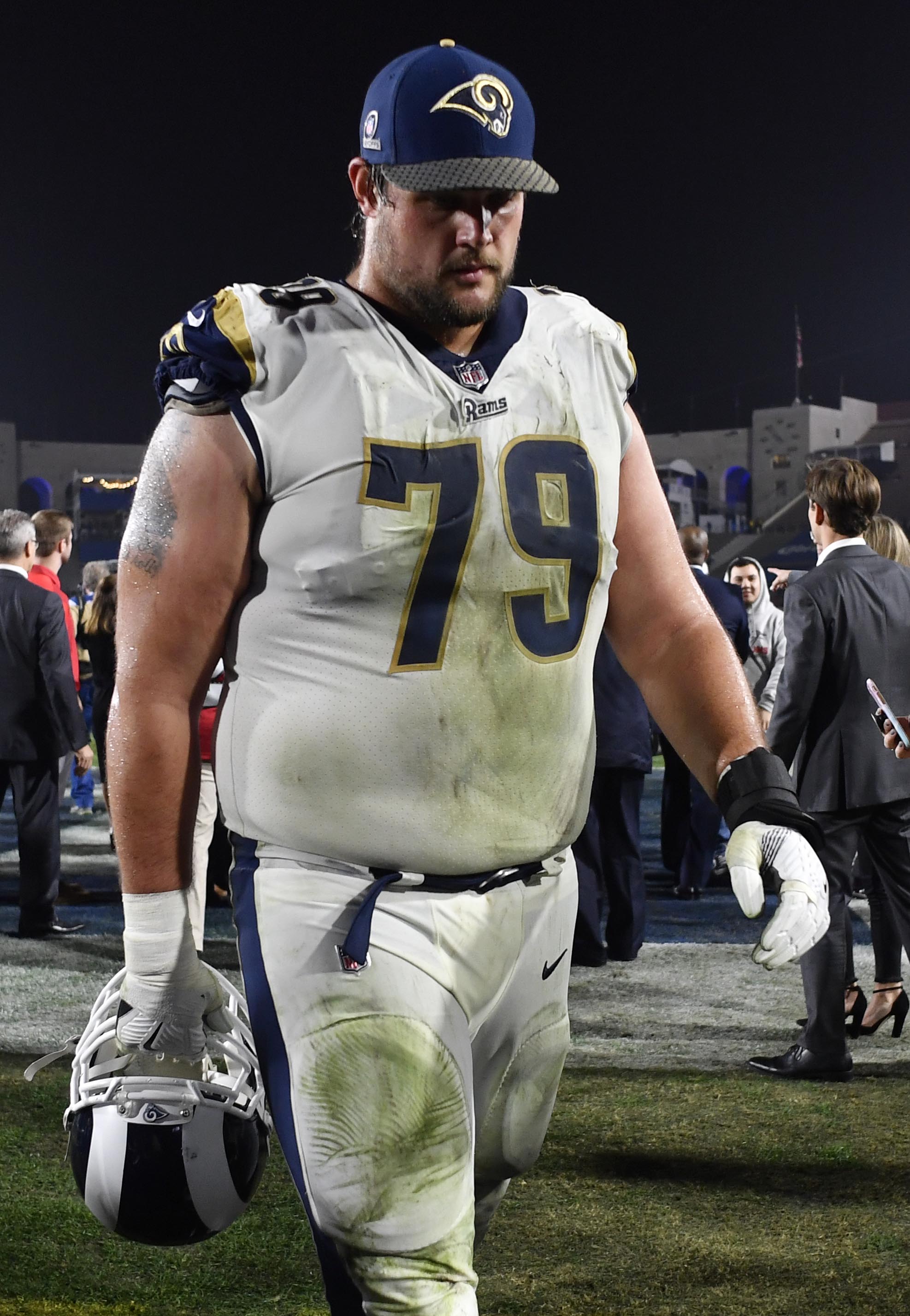 PFF on Twitter: No offensive tackle was better as a run blocker than the  Rams' Rob Havenstein in 2018!  / Twitter