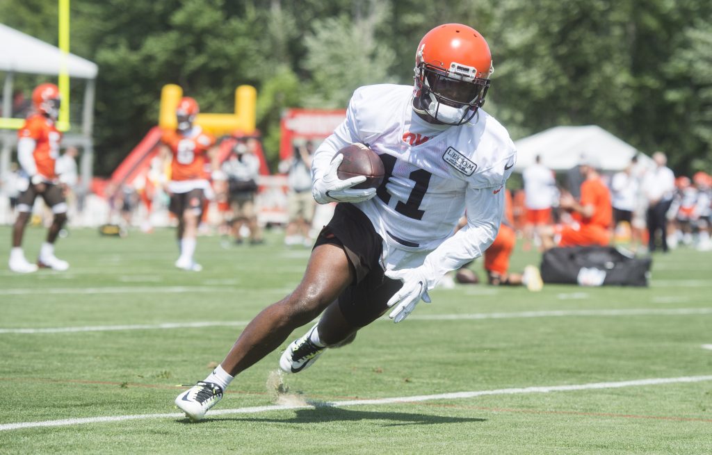 Cleveland Browns release WR Antonio Callaway 