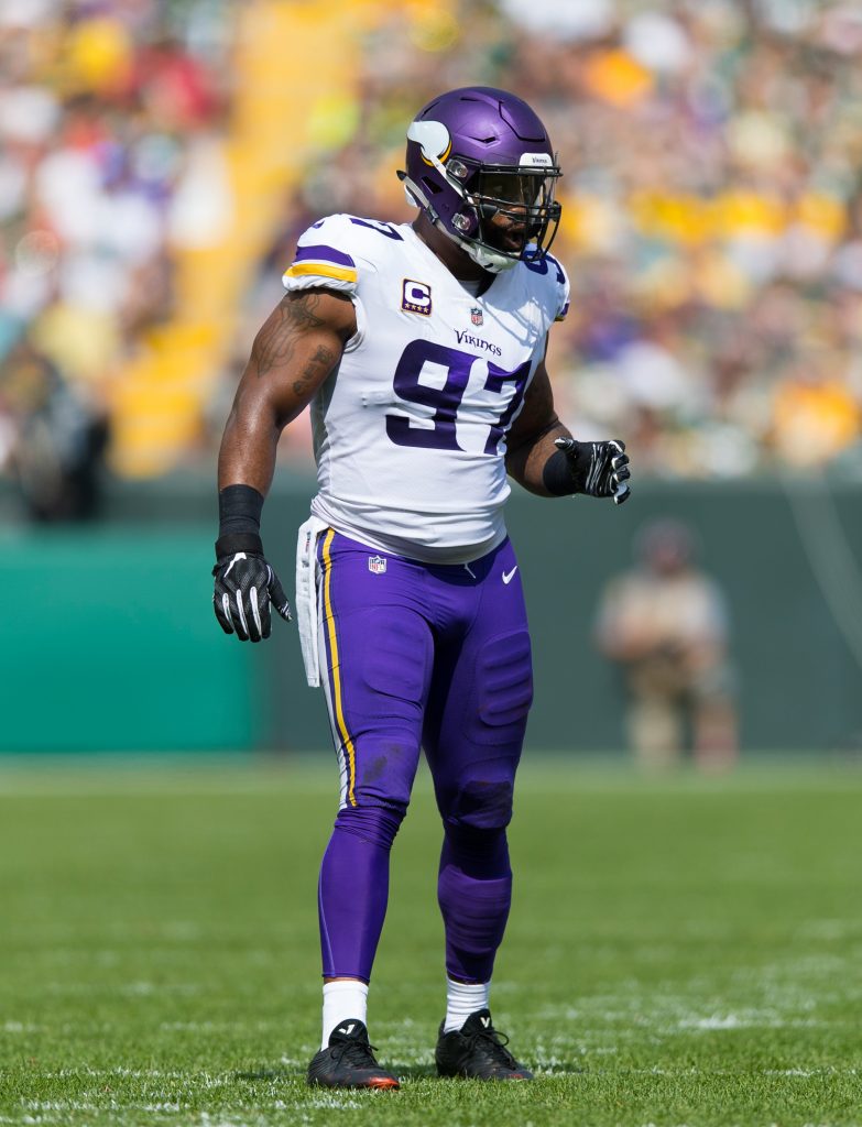 Vikings defensive end Everson Griffen gets his old No. 97 jersey back