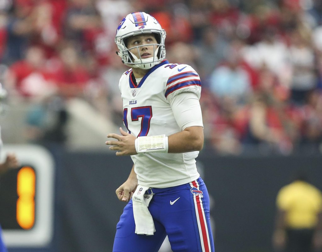 Josh Allen Has UCL Damage