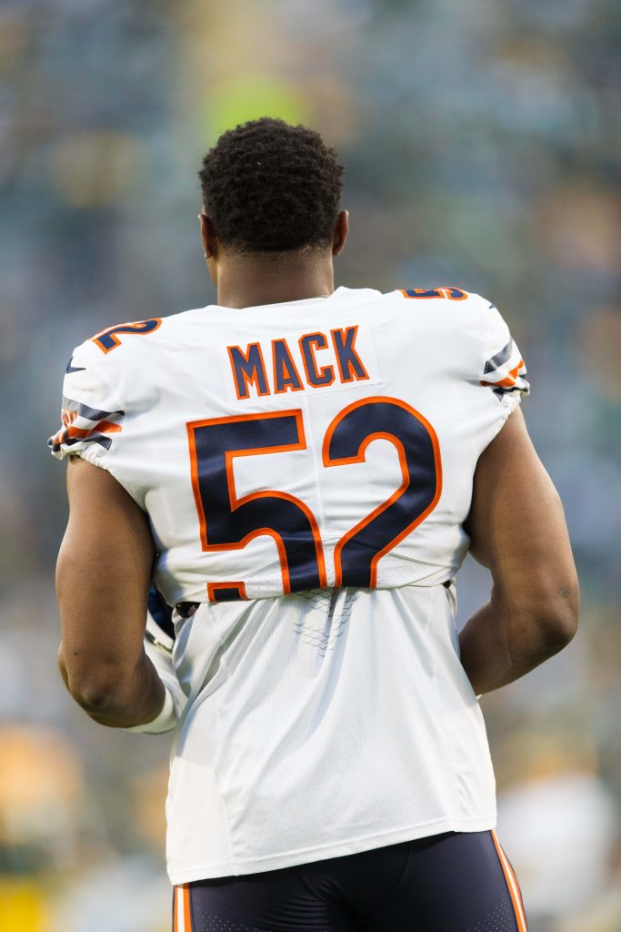 khalil mack shirt off