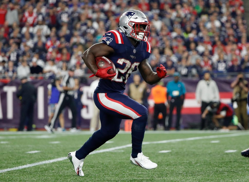 Pats RB Sony Michel Undergoes Knee Scope