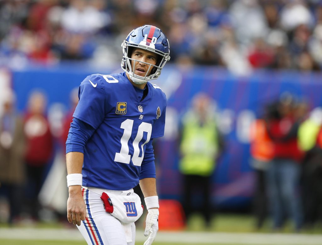 Giants Won't Commit To Starting Eli Manning For Rest Of The Year