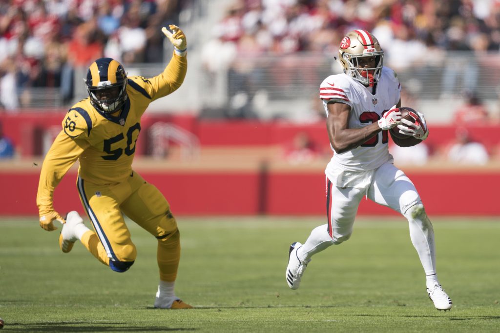 Raheem Mostert says he's out for season; 49ers sign Kerryon Johnson -  National Football Post