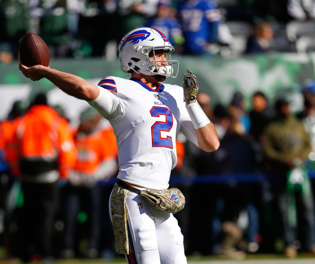 Lions Work Out QB Nathan Peterman